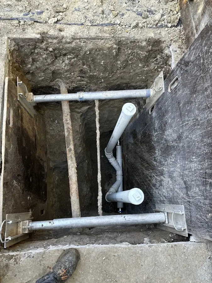 Experienced plumber completing Gas Line Repair work in Lexington Park